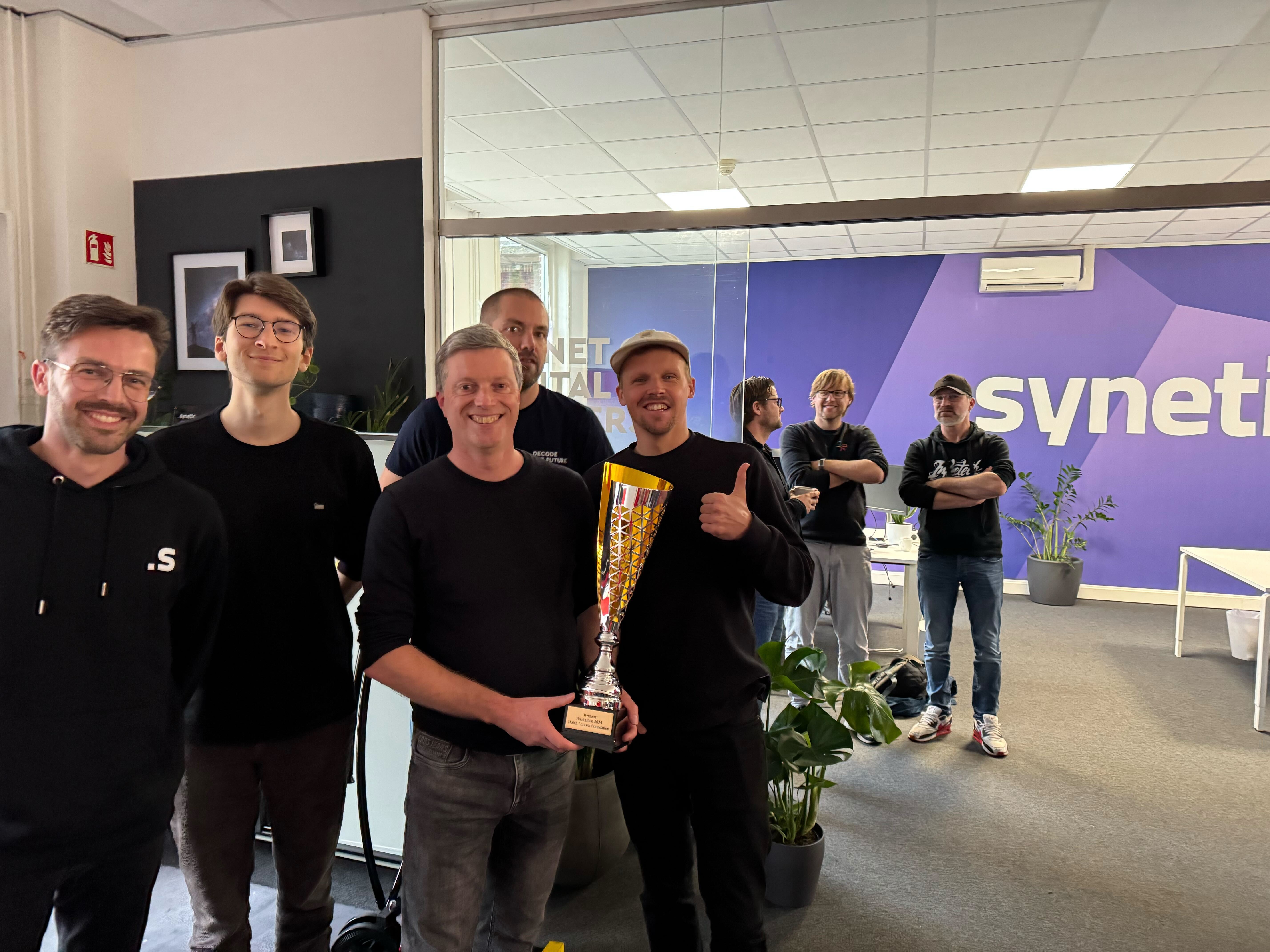 Synetic wint hackathon bij thuiswedstrijd