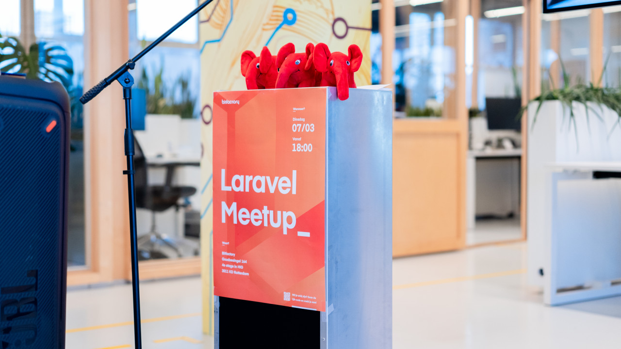 Drukbezochte Laravel meetup bij Bitfactory
